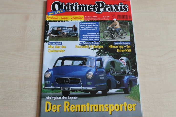 Deckblatt Oldtimer Praxis (02/2002)